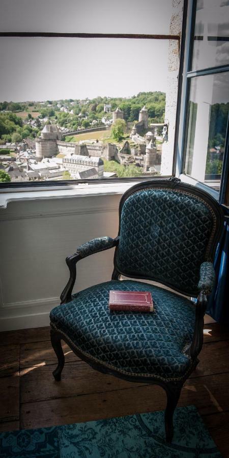 Hotel Particulier Le Mercier De Montigny -Une Nuit Sur Les Remparts- Fougères Екстериор снимка