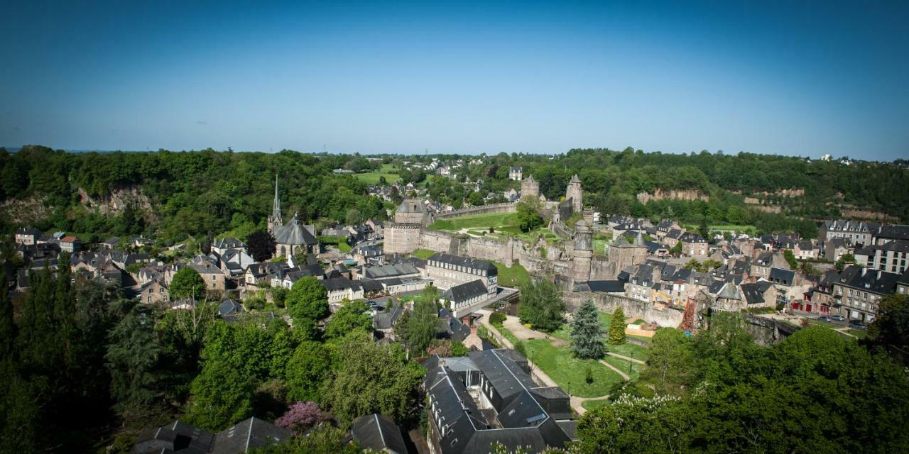 Hotel Particulier Le Mercier De Montigny -Une Nuit Sur Les Remparts- Fougères Екстериор снимка